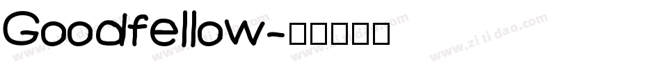 Goodfellow字体转换