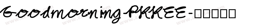 Goodmorning-PKKEE字体转换