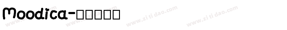 Moodica字体转换