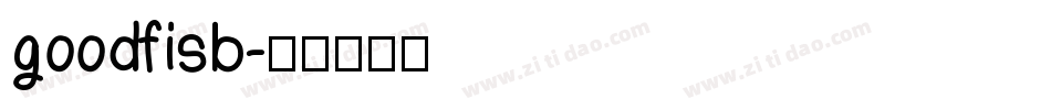 goodfisb字体转换
