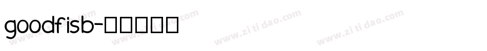 goodfisb字体转换