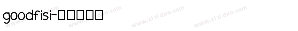 goodfisi字体转换