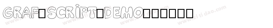 Graf-Script-Demo字体转换