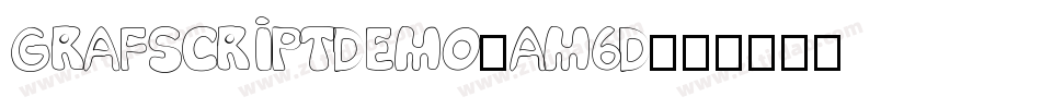 GrafScriptDemo-AM6D字体转换