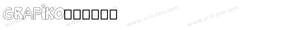 Grafiko字体转换