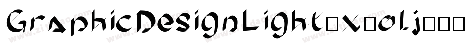 GraphicDesignLight-x3olj字体转换