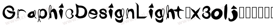 GraphicDesignLight-x3olj字体转换