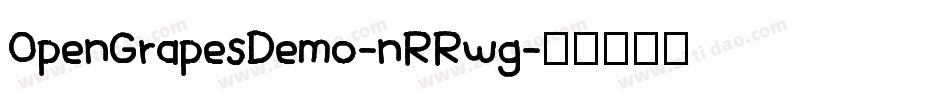 OpenGrapesDemo-nRRwg字体转换