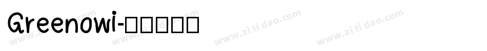 Greenowi字体转换