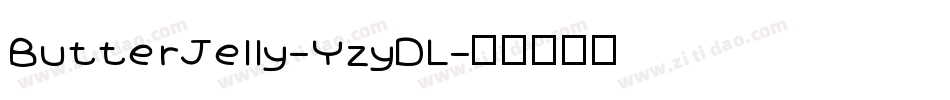 ButterJelly-YzyDL字体转换