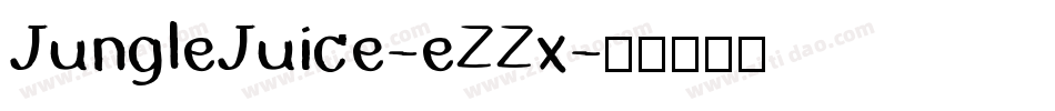 JungleJuice-eZZx字体转换