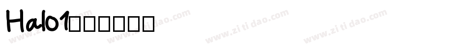Halo1字体转换