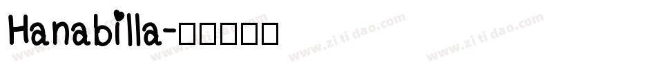 Hanabilla字体转换
