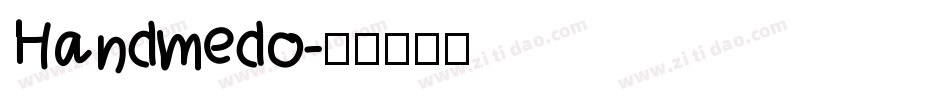 Handmedo字体转换