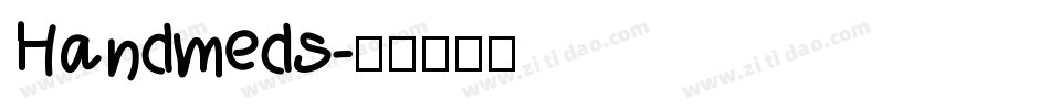 Handmeds字体转换
