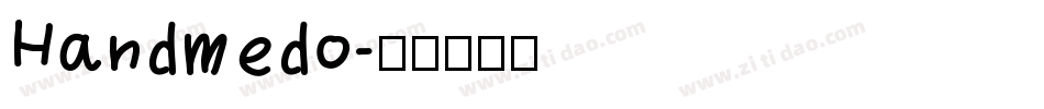 Handmedo字体转换