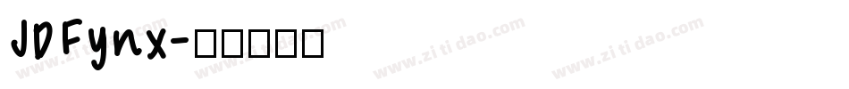 JDFynx字体转换