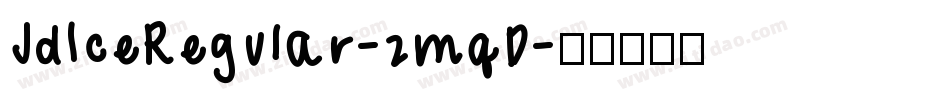 JdIceRegular-zmqD字体转换