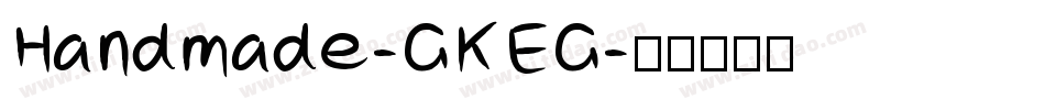 Handmade-GKEG字体转换