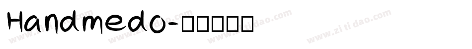 Handmedo字体转换