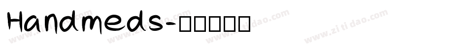 Handmeds字体转换