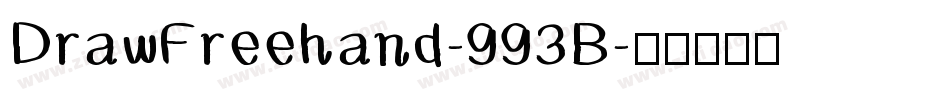DrawFreehand-993B字体转换