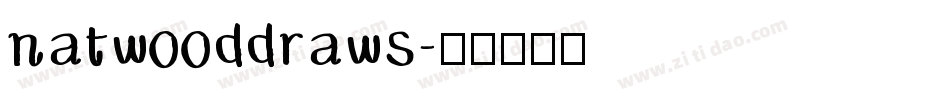 natwooddraws字体转换