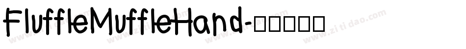 FluffleMuffleHand字体转换