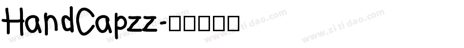 HandCapzz字体转换