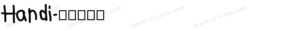 Handi字体转换