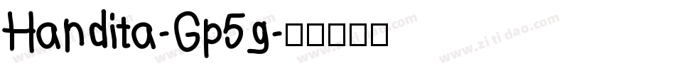 Handita-Gp5g字体转换