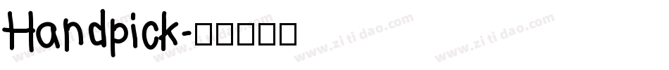 Handpick字体转换