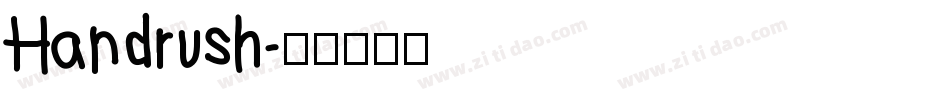 Handrush字体转换