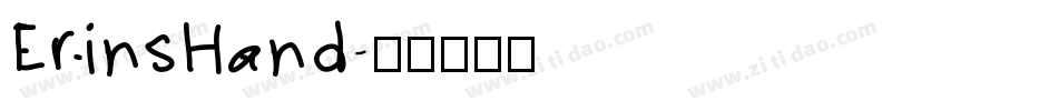 ErinsHand字体转换