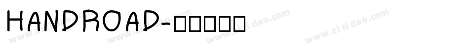 HANDROAD字体转换