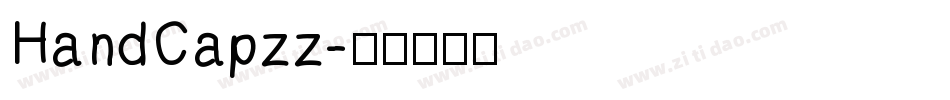HandCapzz字体转换
