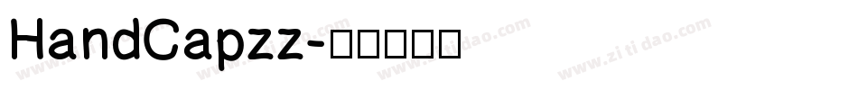 HandCapzz字体转换