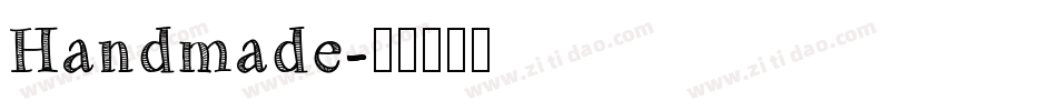 Handmade字体转换