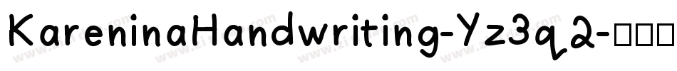 KareninaHandwriting-Yz3q2字体转换