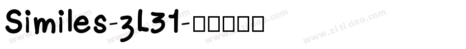 Similes-zL31字体转换