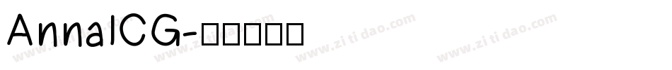 AnnaICG字体转换