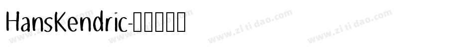 HansKendric字体转换