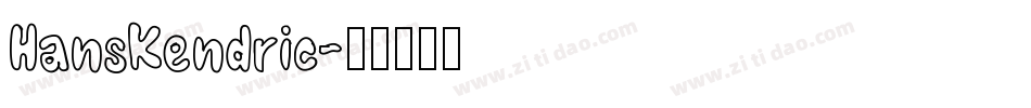 HansKendric字体转换