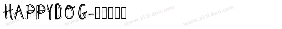 HAPPYDOG字体转换