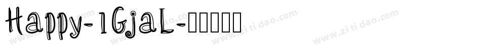 Happy-1GjaL字体转换