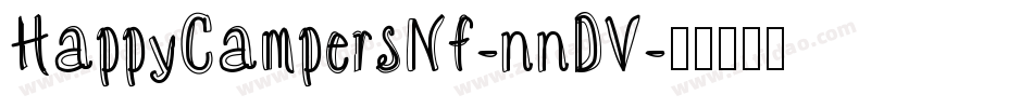 HappyCampersNf-nnDV字体转换