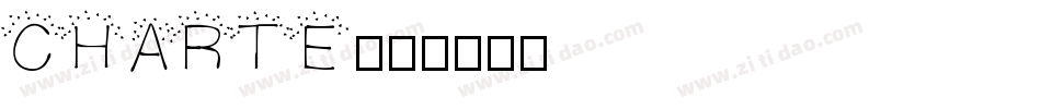 Charte字体转换