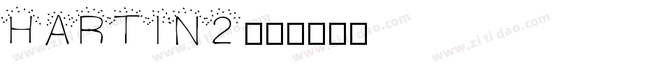 Hartin2字体转换