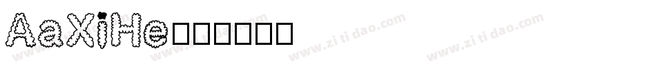 AaXiHe字体转换