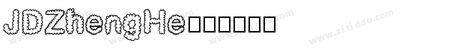 JDZhengHe字体转换